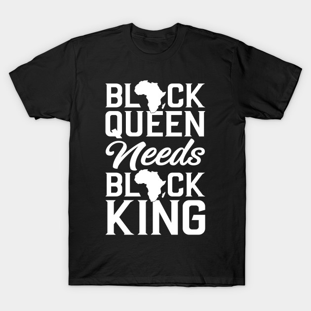 Black Queen Needs Black King by Afrinubi™